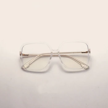 Blåt lys briller ramme computer briller briller på Store Torv gennemsigtig kvindelige kvinders briller ramme 2019 Optiske billeder