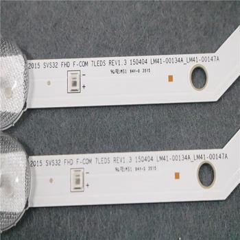 Nye originale Kit 2 STK 7LED 620mm LED strip til Samsung UE32J5000 BN96-36236A 36235A V5DN-320SM1-R2 SVS32 FHD F-KOM LM41-00