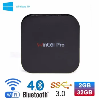 Quad Core Mini PC Windows 10 W8pro Mini Computer Stick Intel Atom Z8350 1.92 Ghz 4G 64G 5,8 G Dual-Band WIFI, BT 4.0 2G 32G TV-BOKS