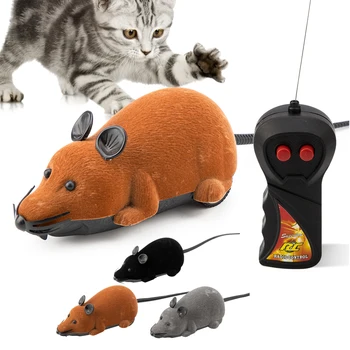 Nyhed Mus Toy Fjernbetjening Kat Killing Pet Spille Toy Søde Mus Funny Rotte Spille Legetøj Legetøj Til Katte, Hunde Fjernbetjening Legetøj
