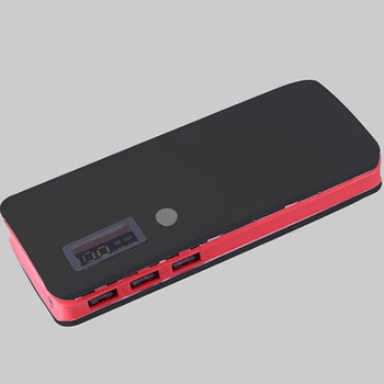 (Uden Batteri 10000mah) Pover Bank 5 x 18650 DIY Max Power Bank LCD-Lommelygte Dual USB Powerbank til Xiaomi Samsung Telefon Oplader