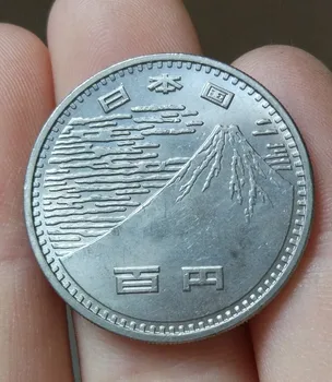 28mm Japan 100 Yen Mønter Gamle Originale Mønt Collectible Edition Ægte Sjældne Mønter Tilfældig År