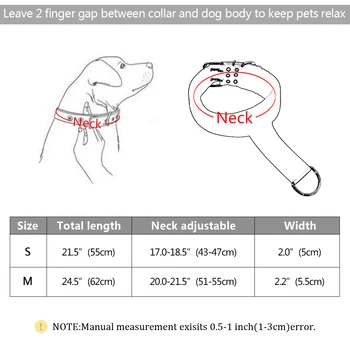 Dog Training Collar Bløde Polstrede Hunde Halsbånd Halskæde Stærke Og Holdbare For Pitbull Mellemstore Og Store Hunde Pet Uddannelse Produkter