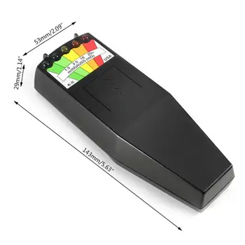 EMF Meter Elektromagnetisk Felt strålingsdetektor Bærbare Digitale LCD-Tester
