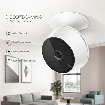 Digoo DG-Mini8 HD 1080P Wireless WIFI Indendørs Sikkerhed Ip-Kamera Night Vision, Motion Detection To-Vejs Lyd Webcam babyalarm