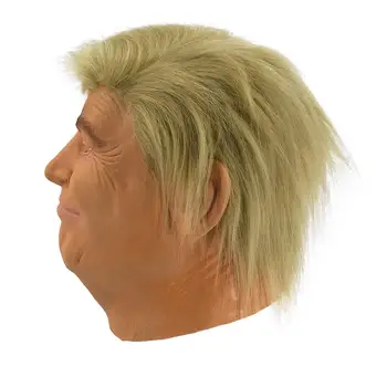 Formand Trump Maske Realistisk Voksne Halloween Deluxe-Latex Hovedet Fuld Donald Trump Horror Maske, Halloween, Påske Cosplay Prop