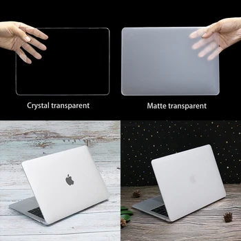 2020 Laptop etui Til Macbook Pro 13 model A2289 A2251 PVC gennemsigtig hard cover til Nye Air 13 A2179 A1932 shell