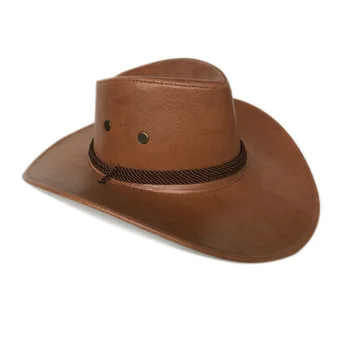 Klassisk Cowboy Hatte Bjergigning Vintage Udendørs Solcreme Lyse Hats Mænd