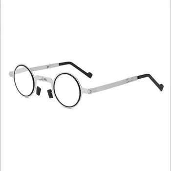 Cat Eye Foldbar Ramme Læsning Briller Til Damer Bærbare Anti Blue-Ray Bevis Briller til Mænd Briller Med Dioptrier +1-+4 очки