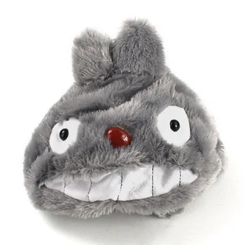 Anime Min Nabo Totoro Plys Hat Fuld Pels Hætte Børn Hat med Lange Halstørklæde, Vanter Handsker Julegave til Børn