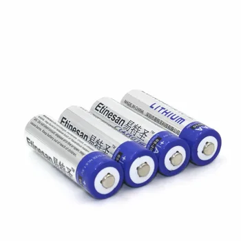 16pcs/masse Etinesan SUPER Kraftfulde Lithium 1,5 V Stærke AA Enkelt bruger Batterier God pris og kvalitet.15-års holdbarhed
