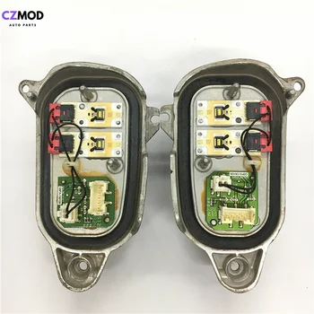 CZMOD Originale Forlygter LED-KØRELYS Modul enhed diode lys indsætte pære for 2013-2017 Q5 til Højre og Venstre, brugt bil tilbehør