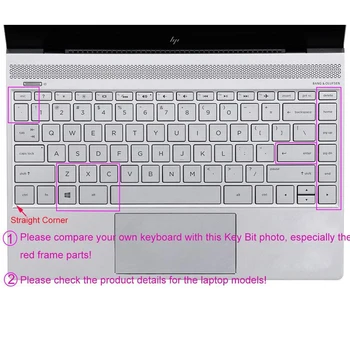 OVY tastatur cover til HP ENVY 13-AH 13-AD 13-AQ 13-AY 13-AG 13-BA Clear TPU Laptop Tastatur dække Anti Støv tilbehør salg