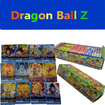 Dragon Ball 34 stk/masse Samling Kort, Super Saiyajin Goku Vegeta Dragon ball z music box King Trading Cards Kid Gave Toy