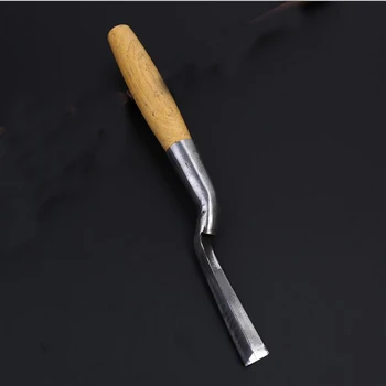Skær Limen kniv V-type kniv Pine-oil kniv, Træ-håndtag skåret kniv træ det vigtigste værktøj