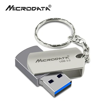 Originale USB 3.0 Metal Flash Drive 32GB, 64GB 128GB Roterbar Pendrive, Mini-usb-Pen 16GB USB Stick Flash Disk ved Høj Hastighed USB3.0