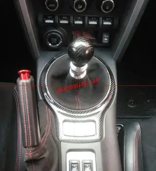 QDAEROHIVE kulfiber+aluminium legering bil Gear knop til Toyota GT86 BRZ WRX STI
