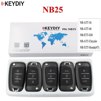 5PCS/MASSE, KD900 URG200 KD-X2 Key Master NB25 NB Serie Multi-funktionelle Fjernbetjening til alle KD MINI B og NB serienøgler