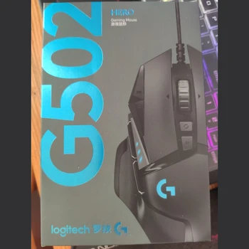 Original Logitech G502 HERO-Spil Mus 16,000 DPI højtydende Gaming-Mus HELT Programmerbare Afstemmelige LIGHTSYNC RGB