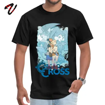 T-shirts til Mænd Fashionable Legend Of Zelda Tshirt Enjoystick Chrono Cross Camisa Videogame Sommer Toppe Animationsfilm O-Hals Geek T-shirt