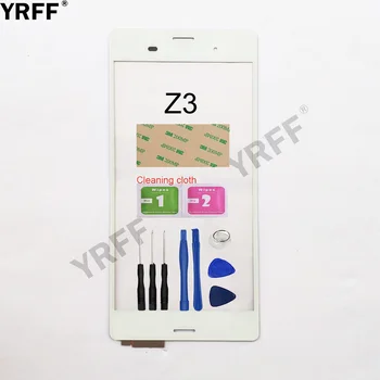 Sony Xperia Z3 Kompakt Z3 mini Z3 Plus Z4 Touch Screen Digitizer Foran Ydre Glas Sensor Touch-Panel D6603 D5803 E6533