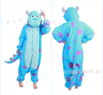 Flannel Voksne Dyr, pijama Unicorn pyjamas for kvinder Unisex Homewear Blødt behageligt Nattøj Hætteklædte Onsie Totoro panda