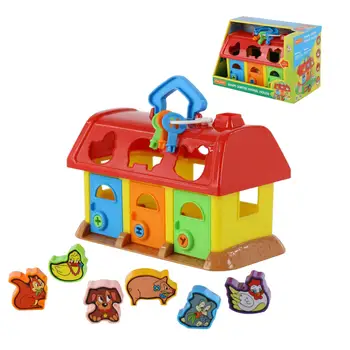 Farve & Form Cavallino Hus for dyr (max) legetøj, som børn er lærerigt for børn, spil til drenge og piger læring og uddannelse finmotoriske færdigheder, FARVE og FORM