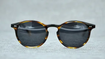 2018 Nye Mode, Vintage Runde Solbriller Mænd, Kvinder, hverken i Polariserede stik af Høj Kvalitet Sol Briller Sonnenbrille Zonnebril Mannen dames