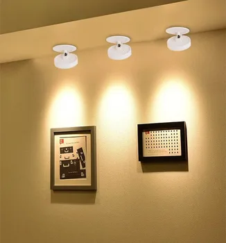 Dæmpbar LED downlight COB loft lys spotlight 3W 5W 7W 10W 12W indbygget 360 graders roterbar sammenklappelig AC85-265V