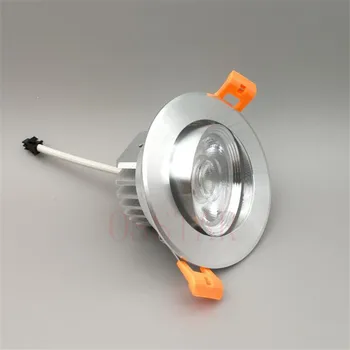 COB LED Downlight 10w Dæmpbar Forsænket Ned Lys Loft Spanien Stil LED-Lampe + Driver Garanti, Gratis Forsendelse