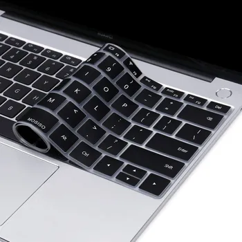 Woldone Blød Silikone Sort Farve Tastatur dække Huden til Huawei Matebook D14 D15-X Pro 13 14 tommer tilbehør OS Ind