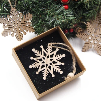 12PCS/Kasse Vintage Snefnug, Jul Træ-Vedhæng Smykker juletræspynt Julepynt Hængende Gaver