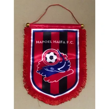 Israel Selve Haifa FC 30cm*20cm Størrelse Dobbelt Sider Julepynt Hjem til at Hænge Flag Banner Gaver