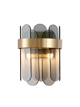 Nordisk LED Postmoderne væglampe Glas Gælder For Stue, Soveværelse Bedside-Undersøgelse væglampe Enkel Luksus Kreative Sconce Lampe