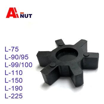 L-type akselkobling gummi buffere ,NBR sort kobling gummi,L035 L050 L070 L075 L090 L095 L099 L100 L110 L150 L190 L225,D035