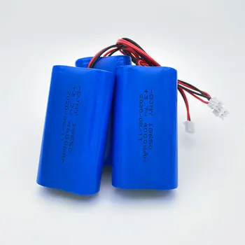 Original 3,7 V 18650 batteri 4000mAh Genopladeligt lithium batteri megafon taler protection board