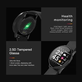 Jelly Kam Smart Ur Mænd Kvinder Bluetooth-Se Smart IP67 vandtæt smartwatch Android pulsmåler fitness tracker
