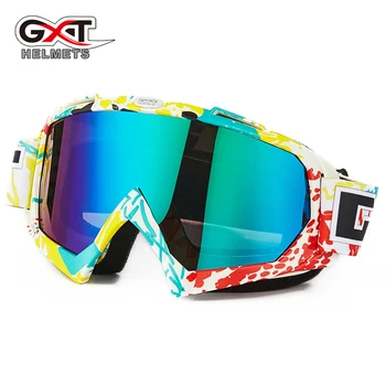 GXT Motorcykel, Motocross Beskyttelsesbriller Glas Universal ATV MTB Motor Cykel Vindtæt Brillerne MX Ski Hjelm, Beskyttelsesbriller Glas Linse
