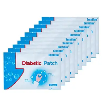 Diabetisk Patch Diabetes Kur Lavere blodsukker Behandling Urte-Diabetes Pactch Sukker Balance Gips 5Bags=30stk/10bags=60pcs