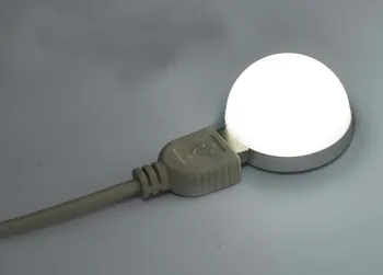 USB-interface LED elektriske mikroskop pære høj lysstyrke lampe perler lyset kilde til Biologisk Mikroskop Lomme Nat lys