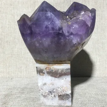 Natural amethyst kvarts krystal modellen boligudstyr dekoration stone og crystal Reiki healing