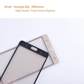 10stk/masse Til Samsung Galaxy On7 G6000 SM-G6000 Touch Screen Panel Sensor Digitizer Glas Touchscreen INGEN LCD-sort hvid gold