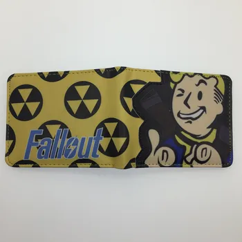 Gratis Forsendelse Spillet Fallout Tegnebog for Unge Med Kortholderen Dollar Pris