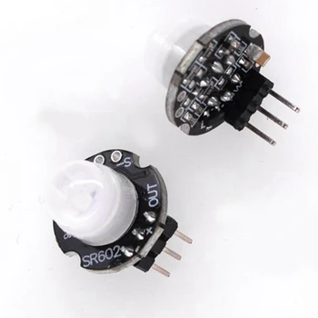 FFYY-10stk X SR602 Miniature Menneskelige Krop Infrarød Sensor Modul Pyroelektriske Probe Induktiv Switch Sensor