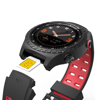SMAWATCH M1S Smart Ur Smartwatch GPS til Mænd, Kvinder Med 2G SIM-Kort, Kompas, Barometer Højde Trænings-og Fuld Touch Smarte Ure