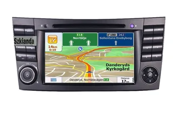 I Stock Android 10 IPS Touch Screen Bil DVD-Afspiller Til Mercedes Benz E-Klasse W211 E200 E220 E300 E350 Quad Core Wifi Radio GPS
