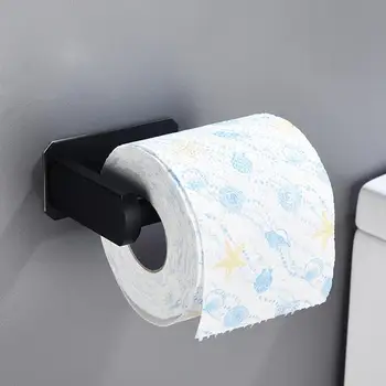 Rustfrit Stål Vægmonteret Toilet Papir Frame Indehaver Hardware Hjem, Badeværelse Krog Organisation Håndklæde Væv Bøjler Roll