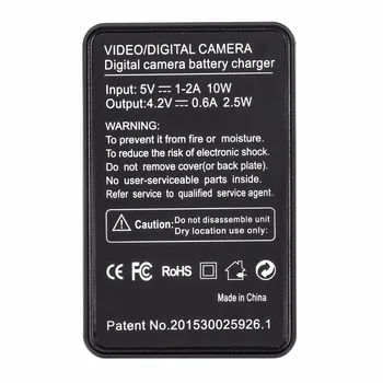 Probty DA-EL23 DA EL23 ENEL23 LCD-USB-Oplader til NIKON Coolpix B700 P900 P610 P600 S810c Digitale Kameraer