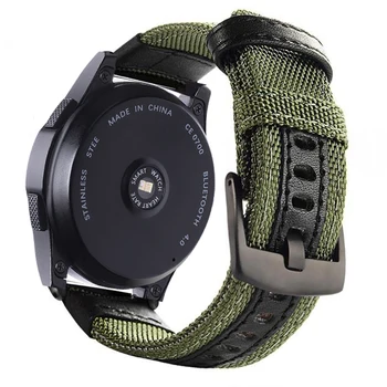 22 20mm strop til Samsung Gear sport S2 S3 Klassiske Grænse galaxy watch 42 46mm band nylon armbånd, bælte til Huami Amazfit Bip