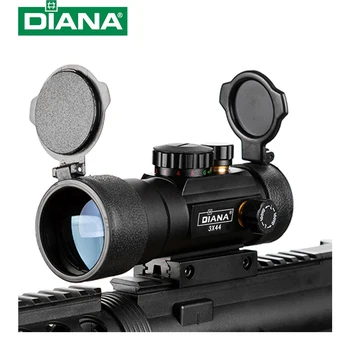 DIANA 3X44 Green Red Dot Sight 2X40 Red Dot 3X42 Taktiske Optik Riffelsigte Passe 11/20mm Jernbane 1X40 Riffel Syn for Jagt